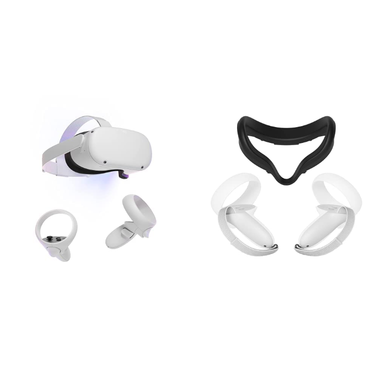 · Metaoculus Quest 2 Vr Headset With Controllers 128gb With 22 Month Warranty