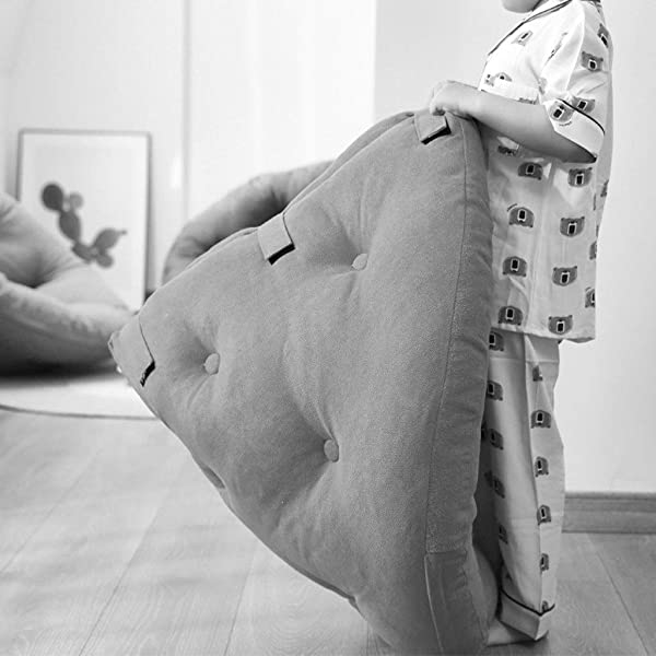 Bean Bags Children Sofa Childrens Mini Chair Armchair Couch Children's Lazy Boy and Girl Sofa Room Corner Tatami Children's Sofa Seat Parent-Child Reading Corner Small Sofa Chair Multifunctional Lazy 80*70*60CM Blue