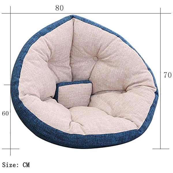 Bean Bags Children Sofa Childrens Mini Chair Armchair Couch Children's Lazy Boy and Girl Sofa Room Corner Tatami Children's Sofa Seat Parent-Child Reading Corner Small Sofa Chair Multifunctional Lazy 80*70*60CM Blue