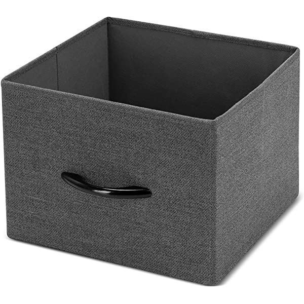 7 Drawer Dresser Organizer Fabric Storage Chest for Bedroom, Hallway, Entryway, Closets, Nurseries. Furniture Storage Tower Sturdy Steel Frame, Wood Top, Easy Pull Handle Textured Print Drawers