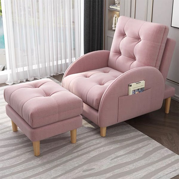 Brand new balcony small apartment multifunctional recliner dual-purpose sofa chair