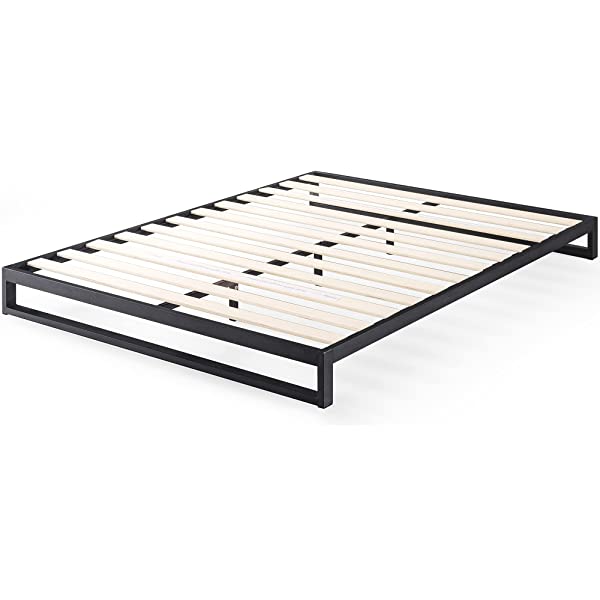 ZINUS Trisha Metal Platforma Bed Frame / Wood Slat Support / No Box Spring Needed / Easy Assembly, Full Full Standard Platform Bed Frame