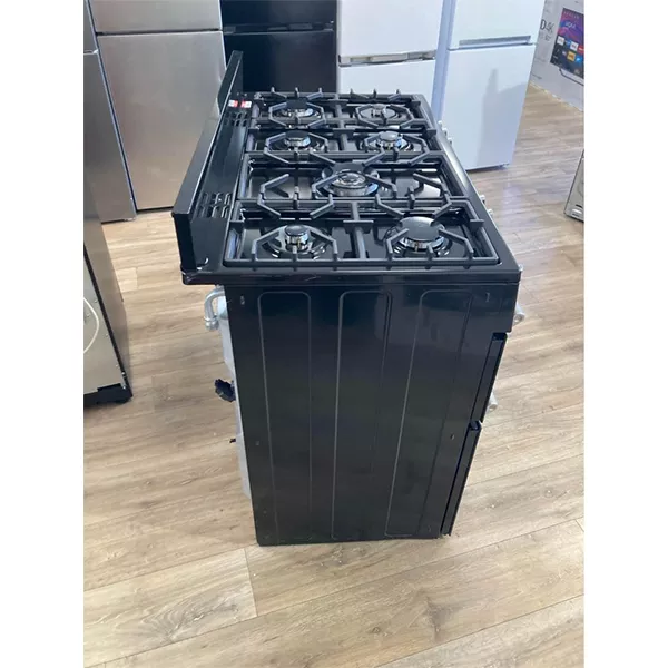 LEISURE COOKMASTER 100 100CM DUAL FUEL STOVE-BLACK-CLASS A/A