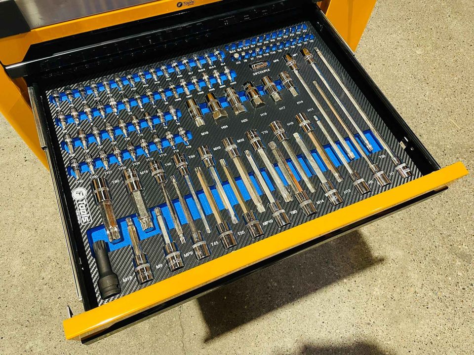 Tool Chest Trolley With 6 Drawers Tools Plus Storage