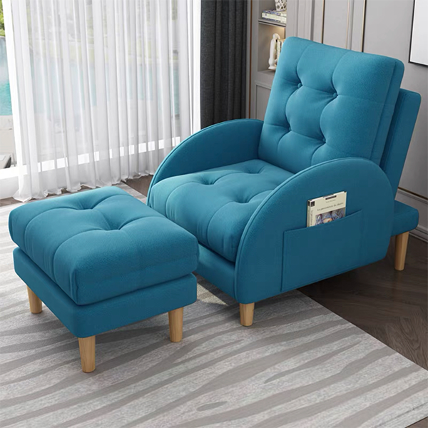 Brand new balcony small apartment multifunctional recliner dual-purpose sofa chair