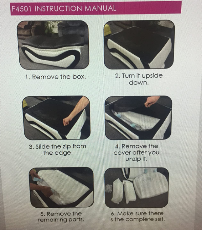 Beverly Fine Furniture 3-piece modern sofa set, black