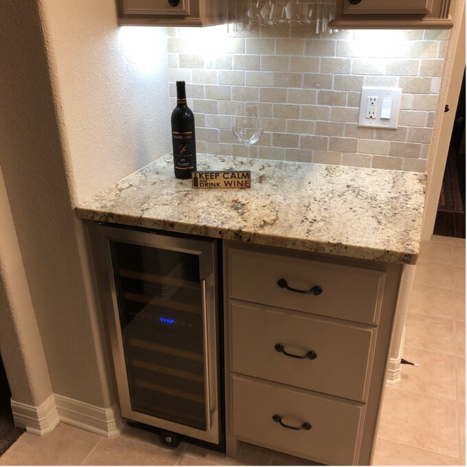 32 Bottle Dual Zone Freestanding/Built-In Wine Refrigerator