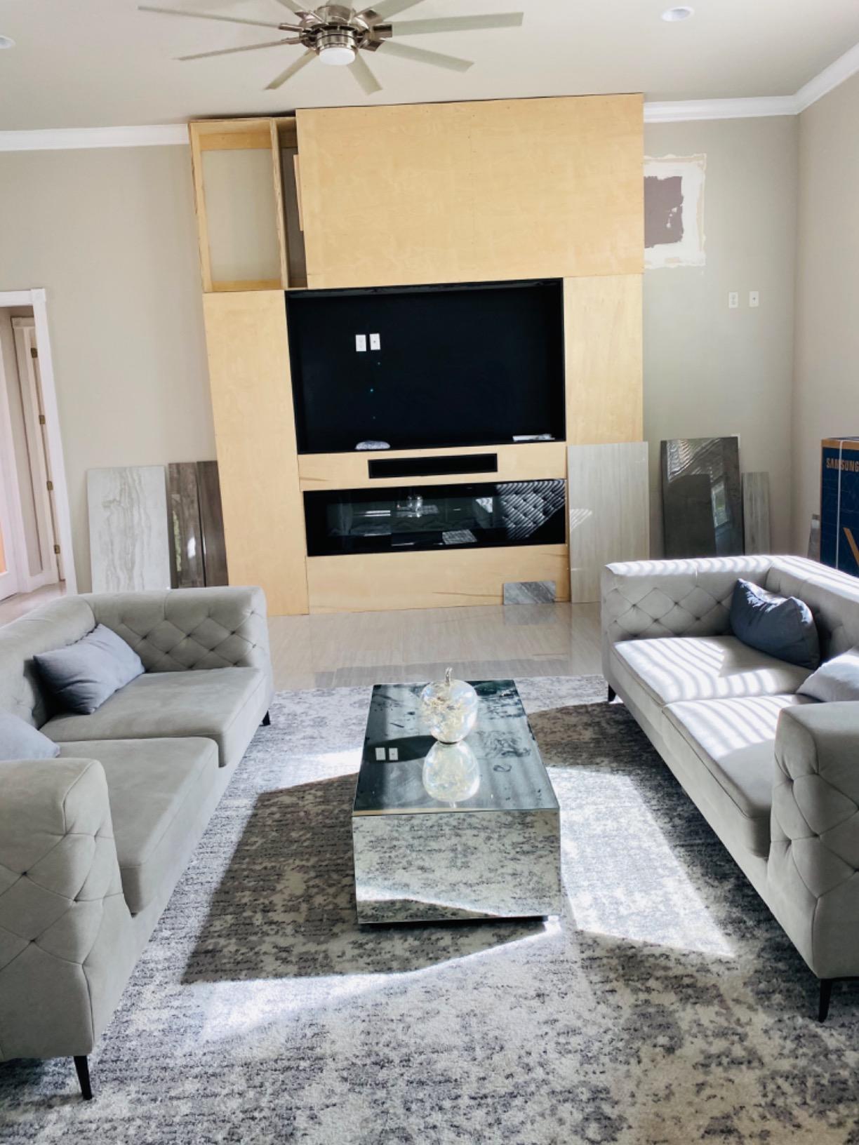 【Furniture】All Glass Coffee Table/Center Table