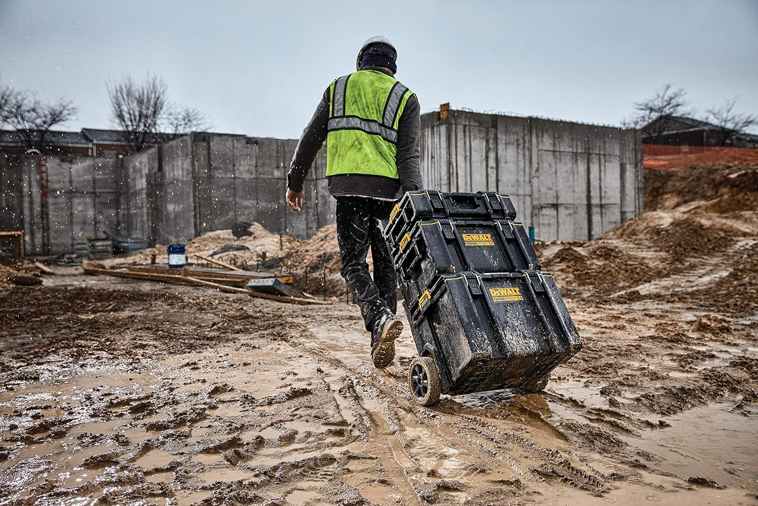 DEWALT TOUGHSYSTEM 2.0 Small Tool Box, TOUGHSYSTEM 2.0 22 in. Large Tool Box and TOUGHSYSTEM 2.0 24 in. Mobile Tool Box