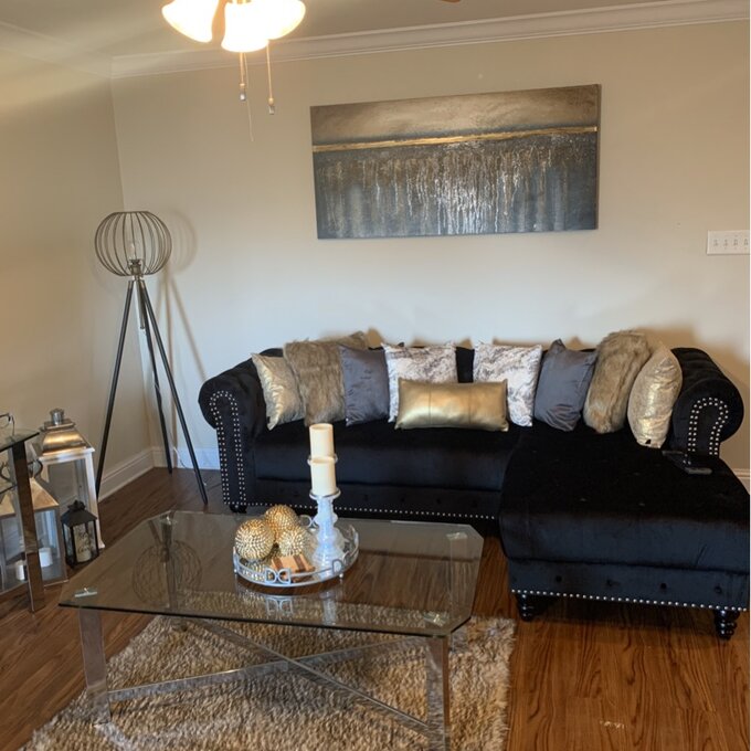 【Furniture】Lora 2 - Piece Upholstered Chaise Sectional