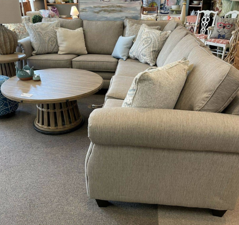 2PC Dark Sand Sectional