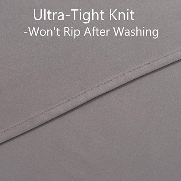 LBRO2M Bed Sheet Set Queen Size 16 Inches Deep Pocket 1800 Thread Count 100% Microfiber Sheet,Bedding Super Soft Comfortable, Cool Warm,4 Piece（Dark Grey） Dark Grey Queen