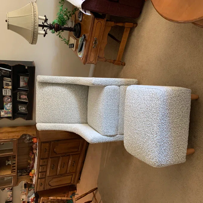 【Furniture】Toco Swivel Glider with Ottoman Set