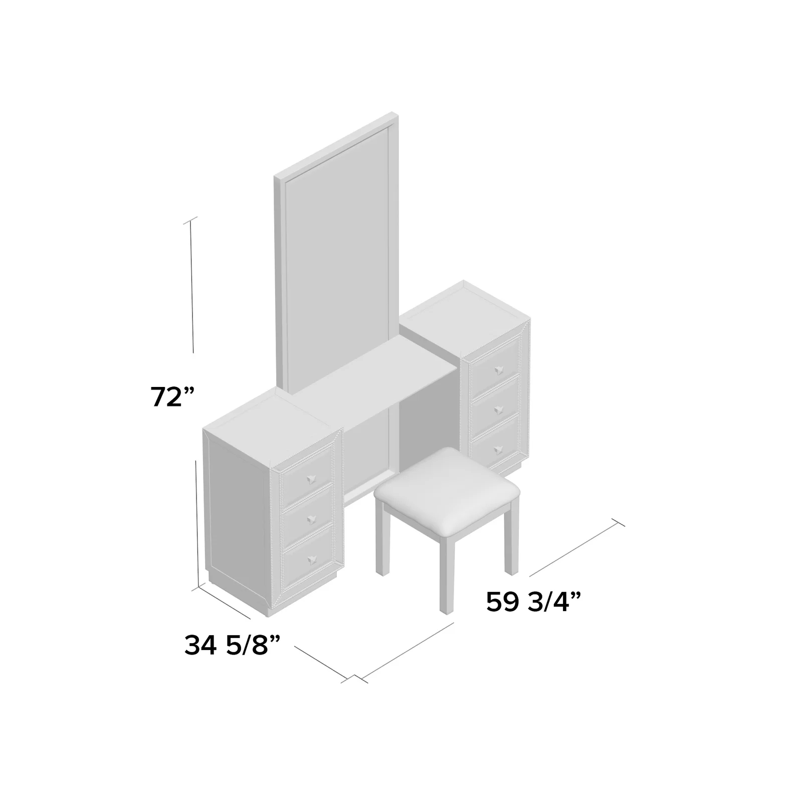 【Furniture】Danieljoseph Vanity