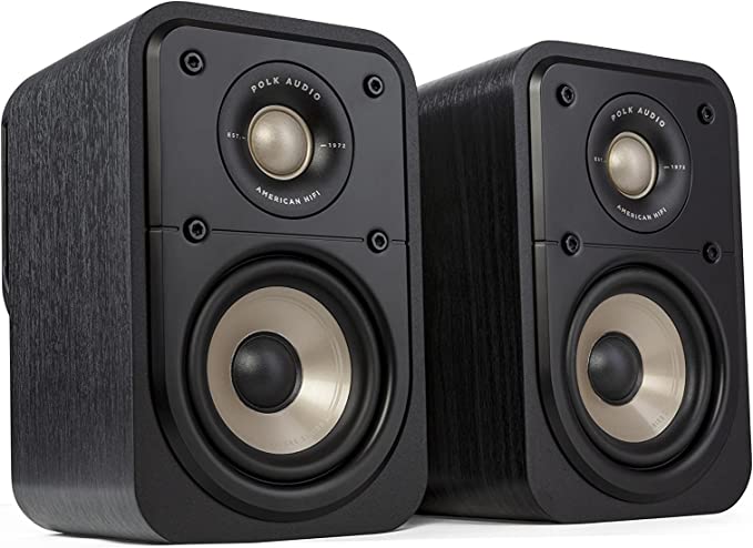 POLK AUDIO Signature Elite ES10 High-Resolution Surround , Stereo Speakers,  (Pair of 2)