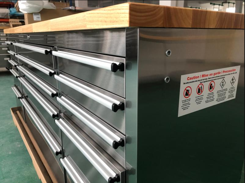 American 72 -inch garage large stainless steel multi -functional tool